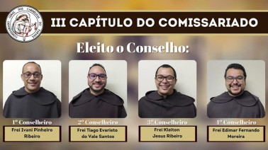 Comissariado Geral dos Carmelitas do Paraná elegem novo conselho