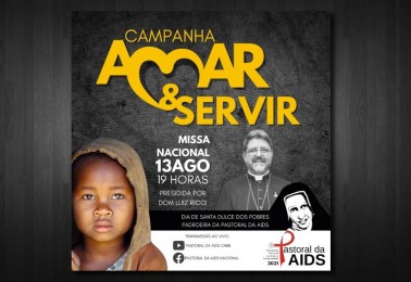 Pastoral da AIDS dá início a campanha com missa em honra a Santa Dulce dos Pobres